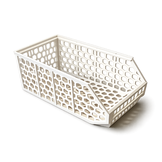 Organizador de cestas apilables