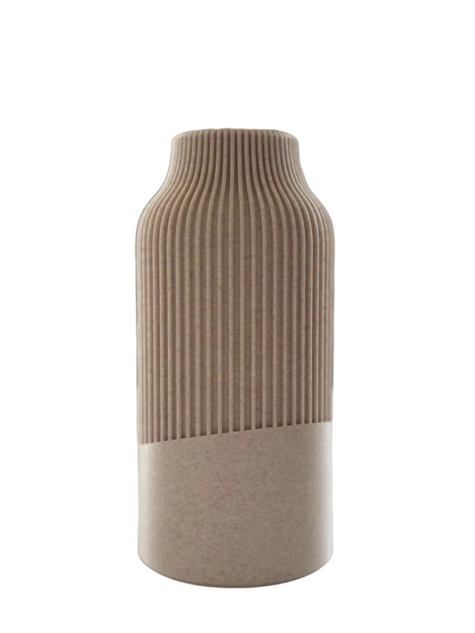 Jarrón Estriado Japandi
